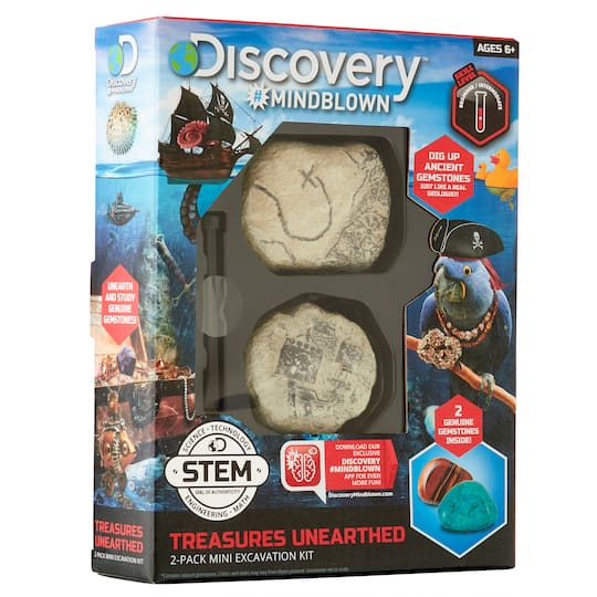 Discovery&#x2122; #Mindblown Mystery Dig Kits